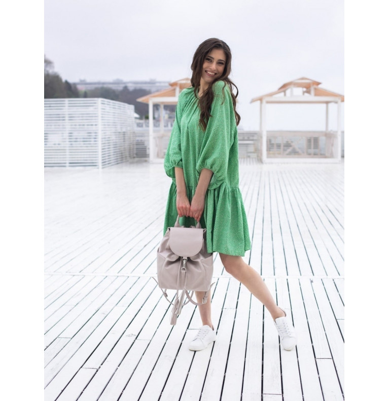 Рюкзак женский Париж слоновая кость