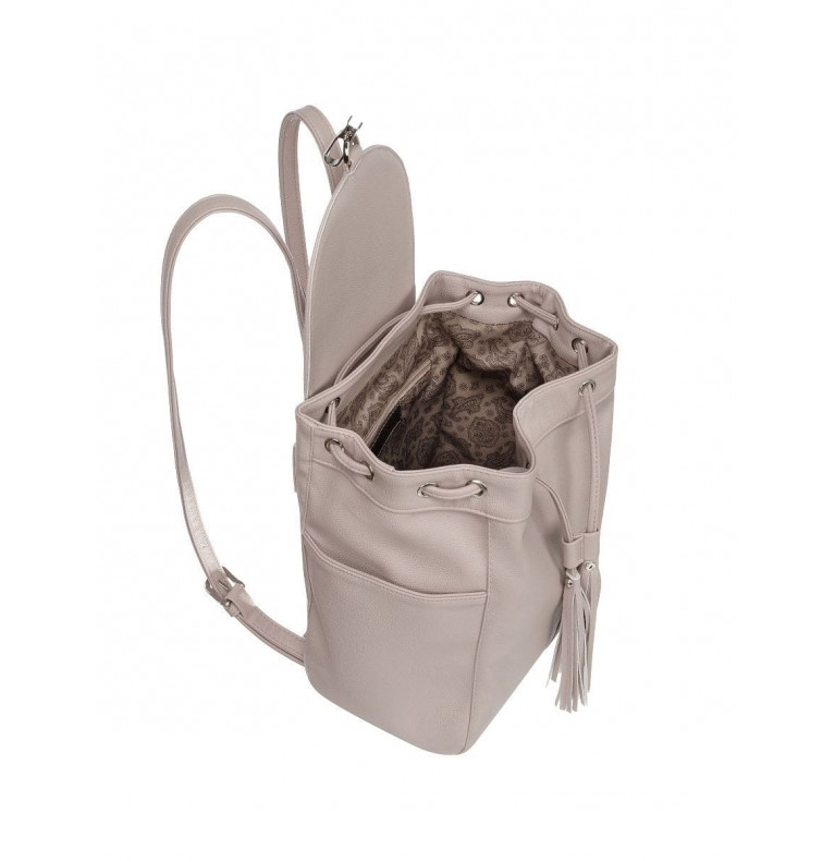 Рюкзак женский Париж слоновая кость