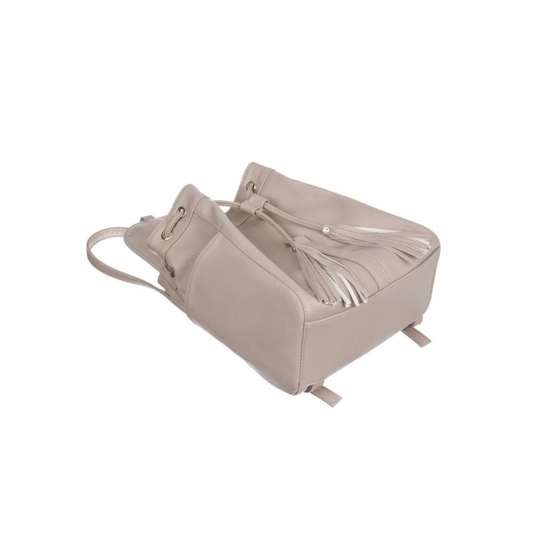 Рюкзак женский Париж слоновая кость