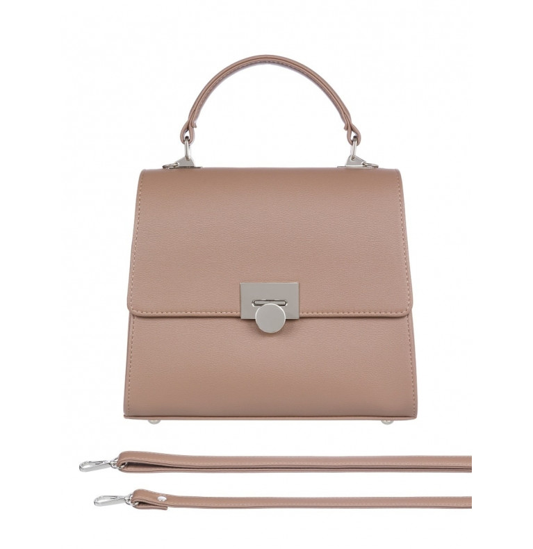 Сумка женская Милан тёмно-бежевый