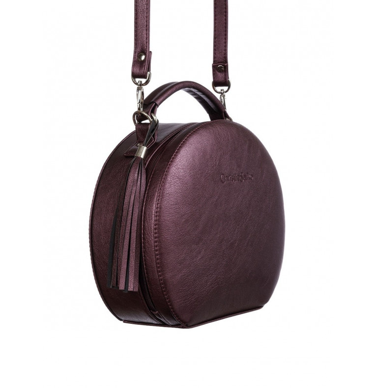 Сумка женская CS4352винно-бронзовый