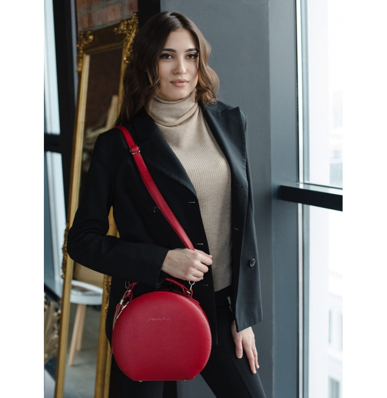 Сумка женская CS4352малиново-красный