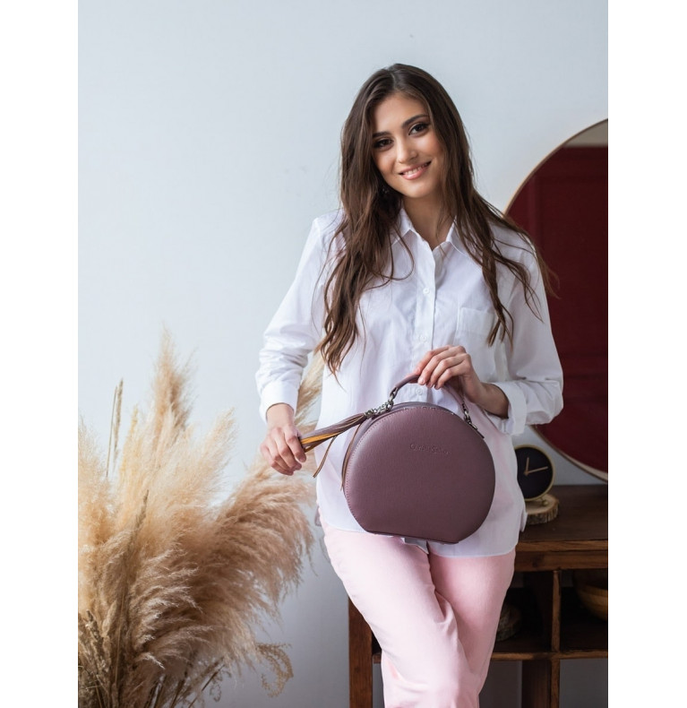 Сумка женская CS4352розово-коричневый