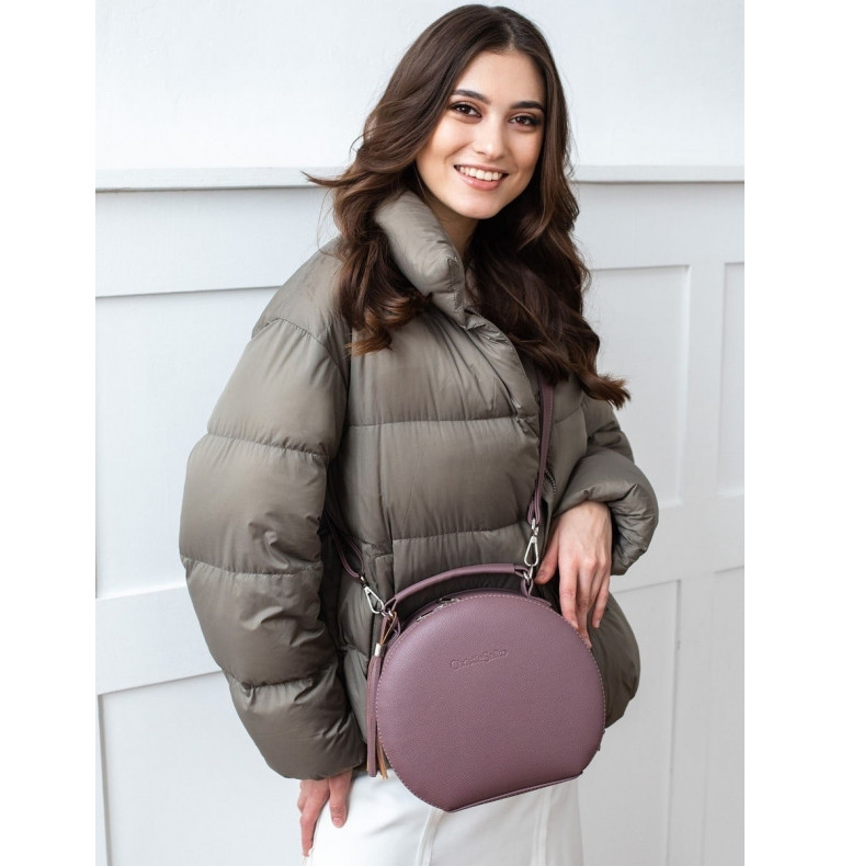 Сумка женская CS4352розово-коричневый