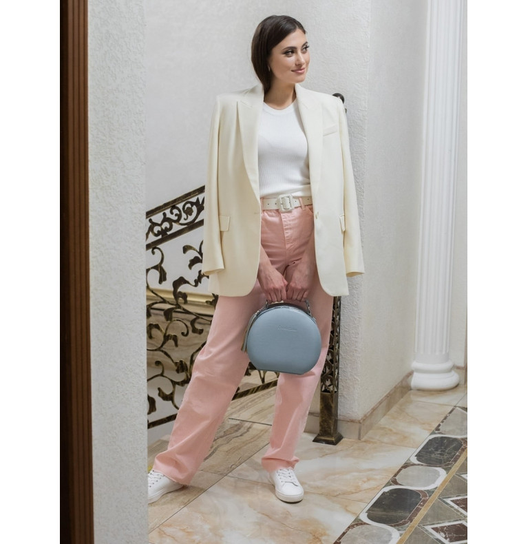 Сумка женская CS4352серо-голубой