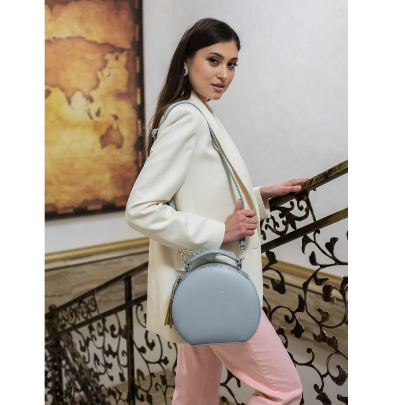 Сумка женская CS4352серо-голубой