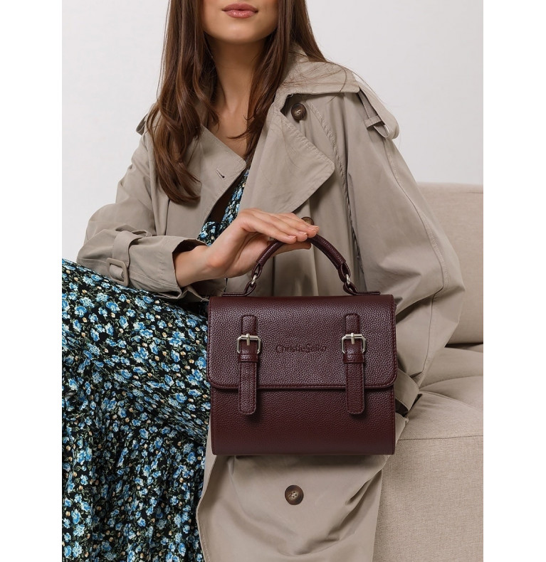 Сумка женская CS4375винный