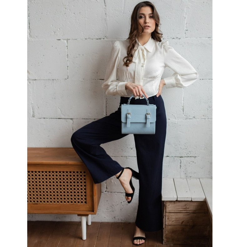 Сумка женская CS4375серо-голубой