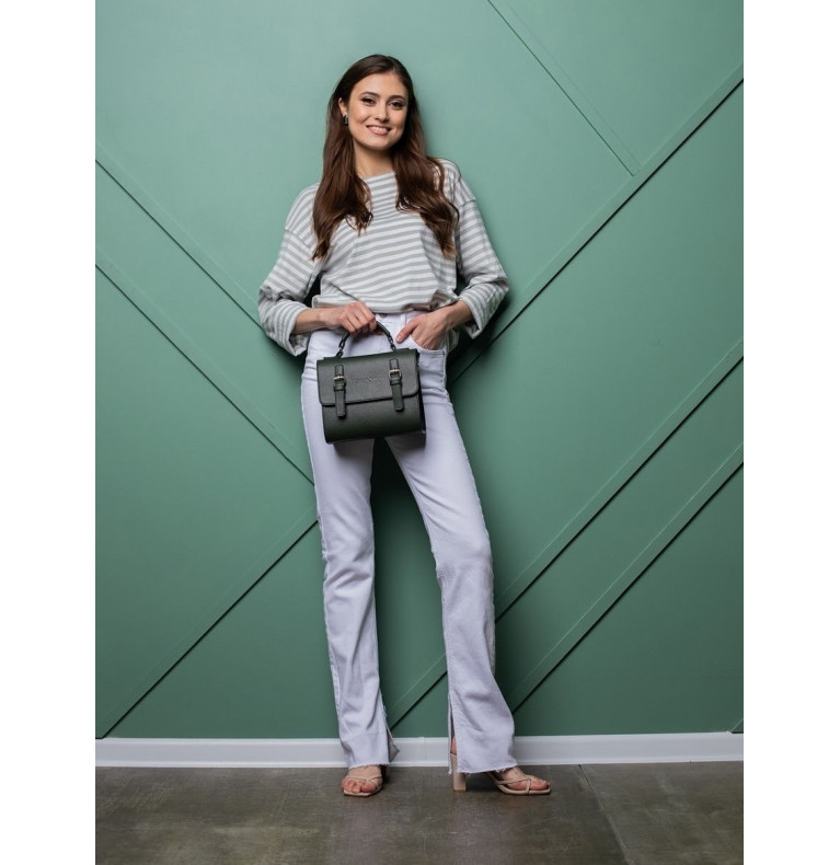 Сумка женская CS4375тёмно-зелёный