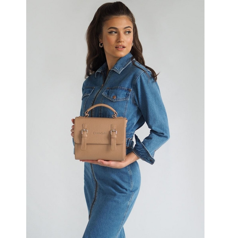 Сумка женская CS4375тёмно-бежевый