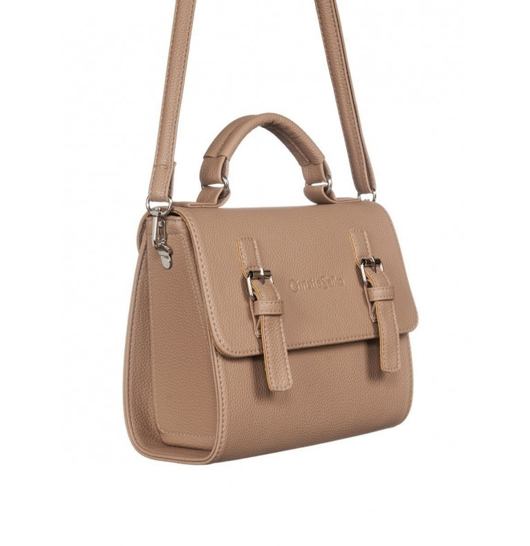 Сумка женская CS4375тёмно-бежевый