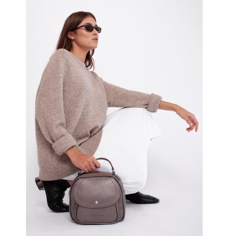 Сумка-рюкзак женский CS4376бронзовый