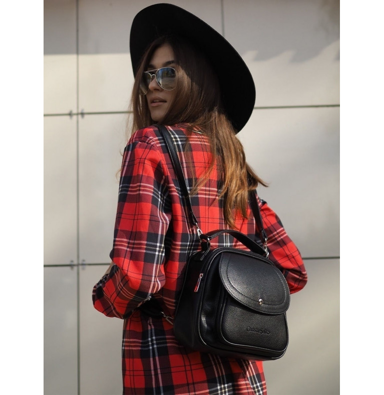 Сумка-рюкзак женский CS4376чёрный