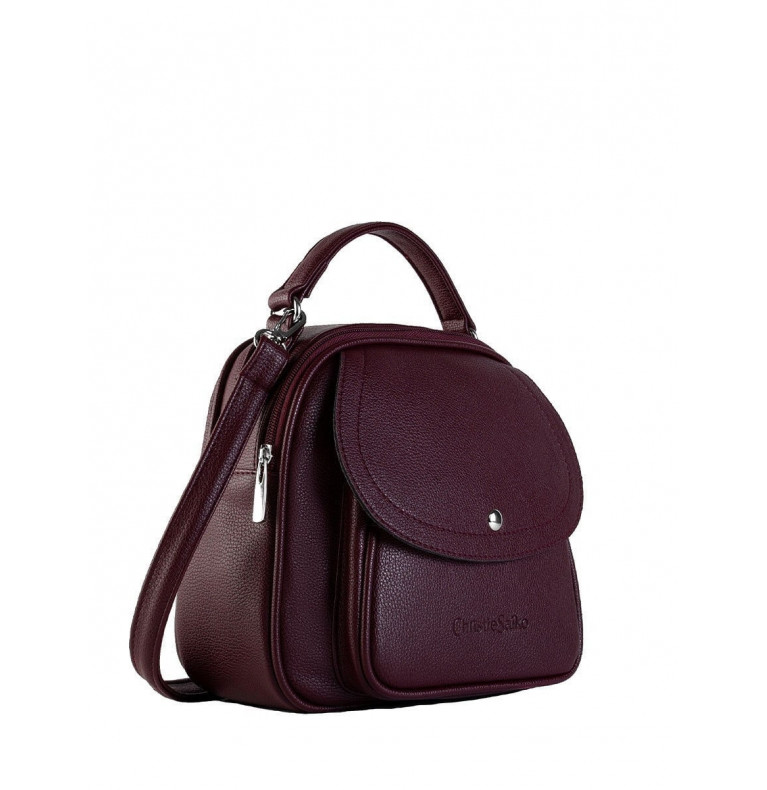 Сумка-рюкзак женский CS4376винный