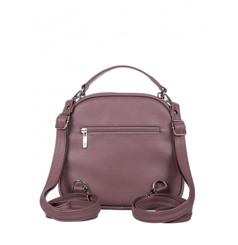 Сумка-рюкзак женский CS4376розово-коричневый