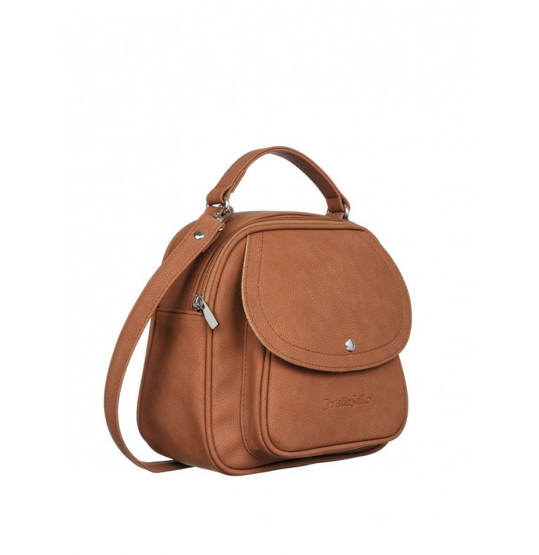 Сумка-рюкзак женский CS4376рыже-коричневый