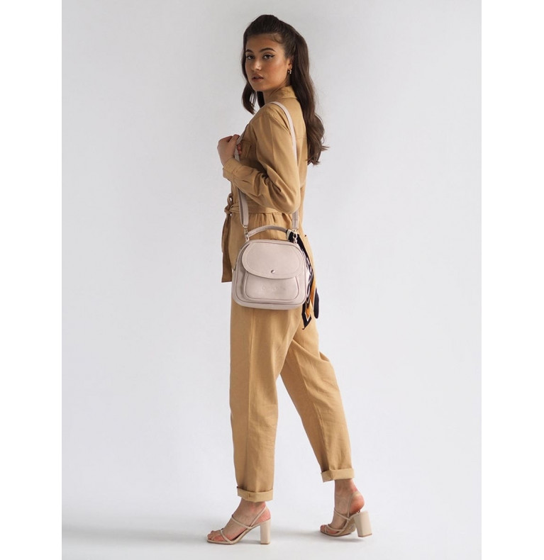 Сумка-рюкзак женский CS4376слоновая кость