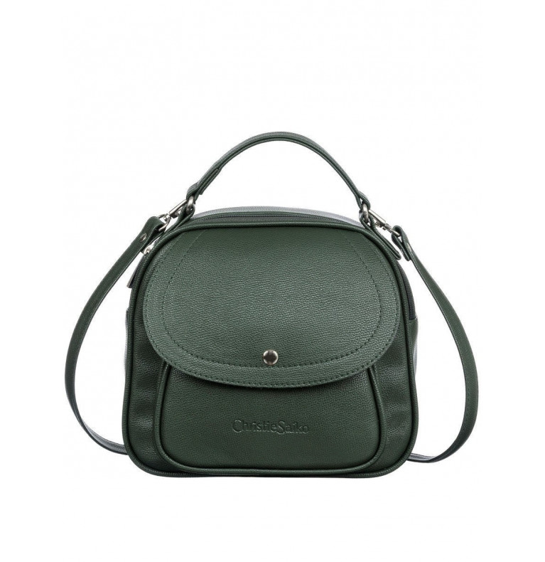 Сумка-рюкзак женский CS4376тёмно-зелёный