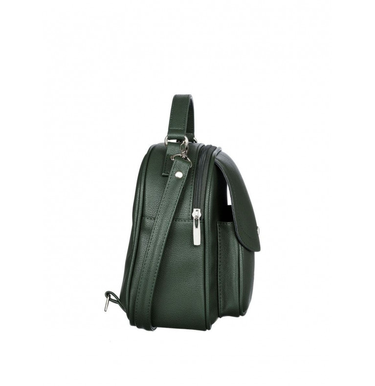 Сумка-рюкзак женский CS4376тёмно-зелёный