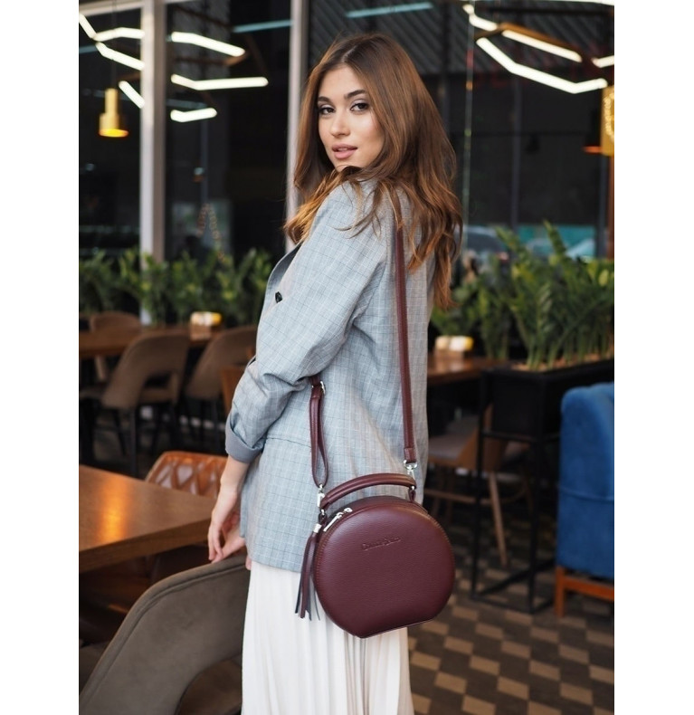 Сумка женская CS4466винный