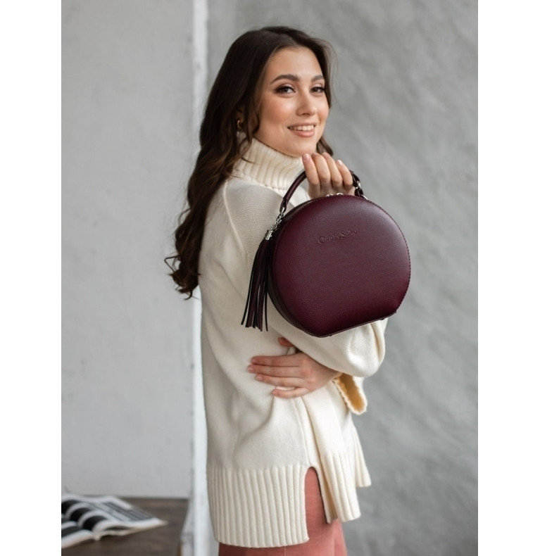 Сумка женская CS4466винный