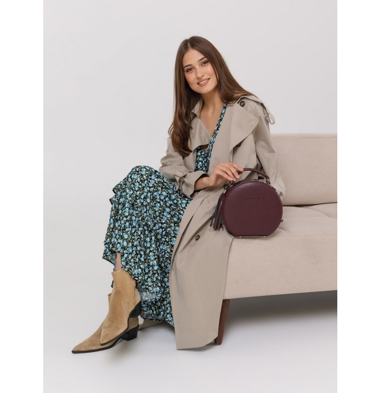 Сумка женская CS4466винный