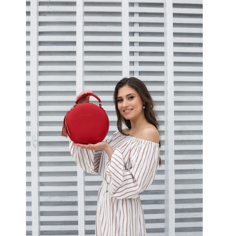 Сумка женская CS4466малиново-красный