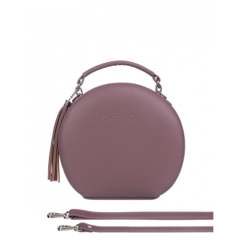 Сумка женская CS4466розово-коричневый