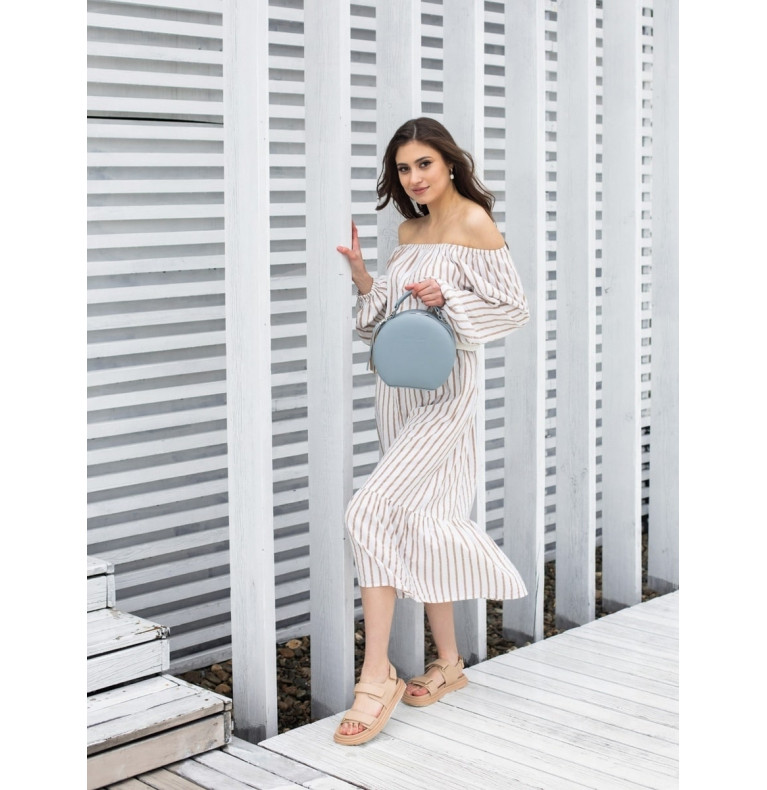 Сумка женская CS4466серо-голубой