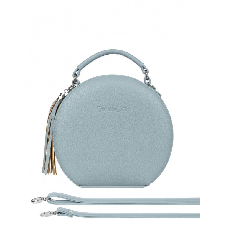 Сумка женская CS4466серо-голубой