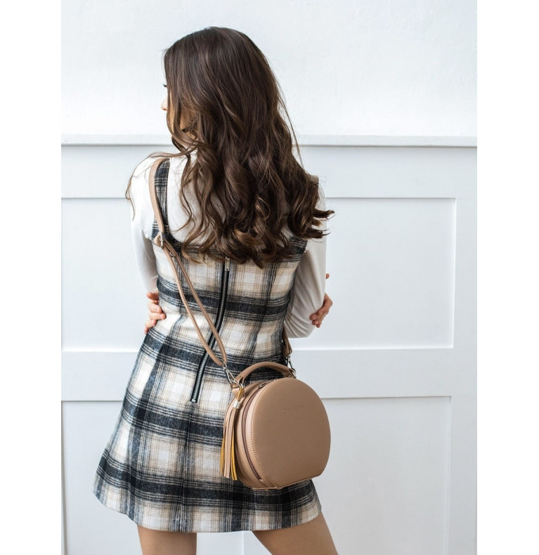 Сумка женская CS4466тёмно-бежевый