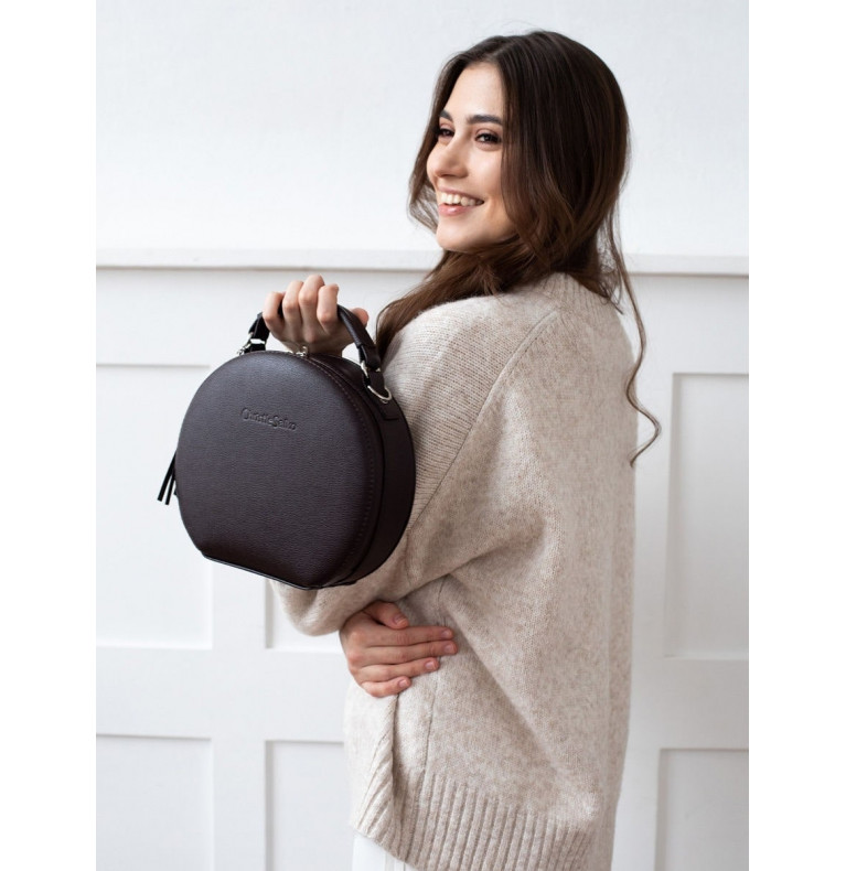 Сумка женская CS4466тёмно-коричневый